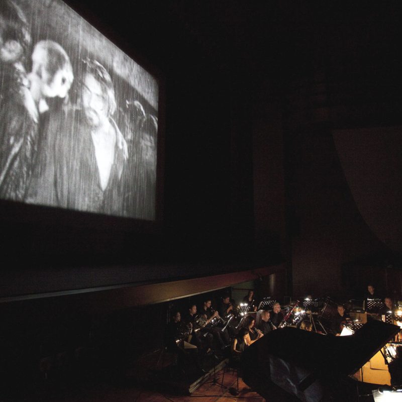 Le Giornate del Cinema Muto 2011, serata inaugurale con NOVYI VAVILON (Nuova Babilonia, URSS 1929) di Grigorij Kozintzev e Leonid Trauberg. Fotografia di Paolo Jacob.